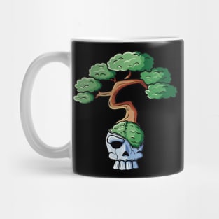 Bonsai skull Mug